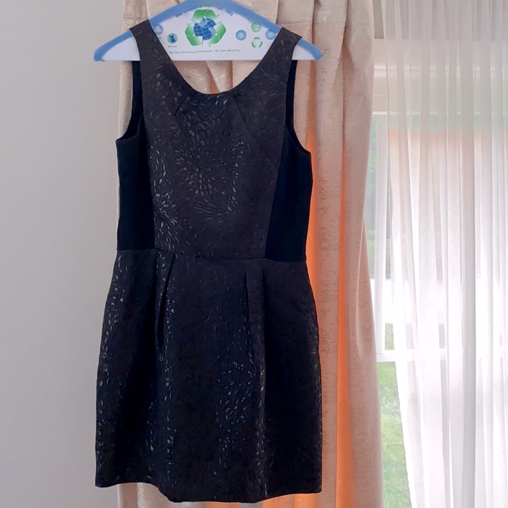 Fancy black cocktail dress